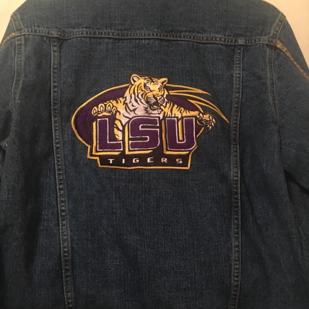 LSU JEAN JACKET